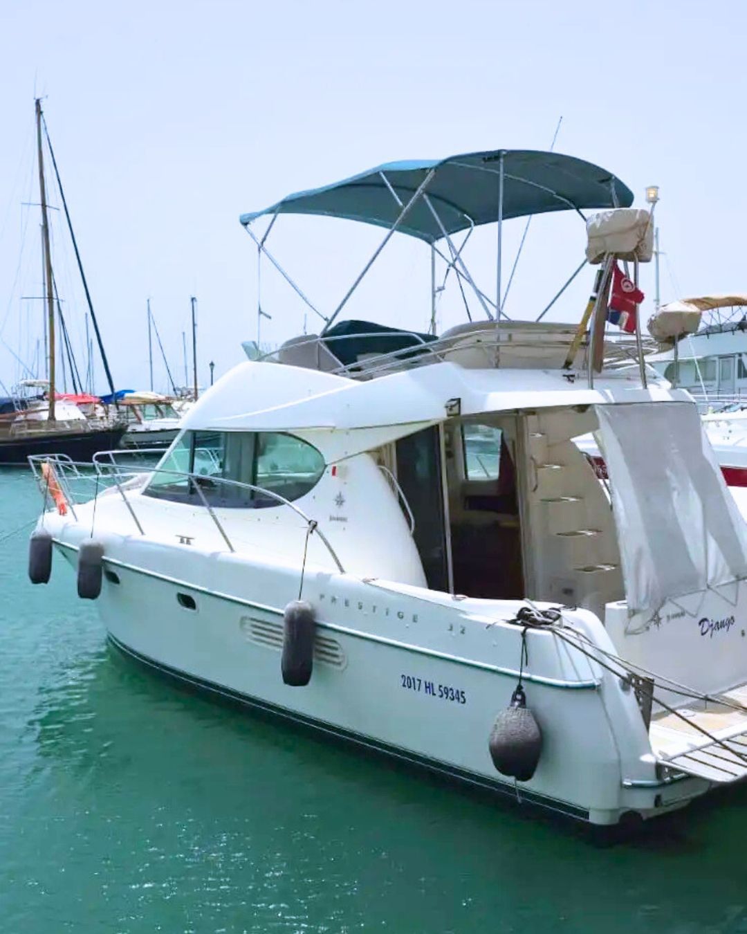 Django Yacht Location