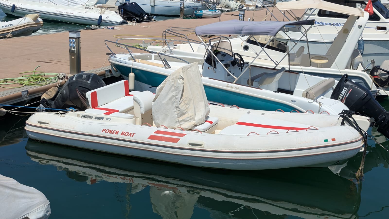 POKERBOAT semi-rigide avec place de port Gammarth